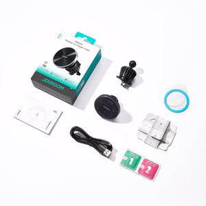 Car Laadija-hoidja magnetic Joyroom JR-ZS240 Pro MagSafe 15W must