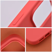 SILICONE case jaoks IPHONE 16e (SE 4 2025) peach