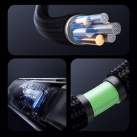 Joyroom S-A16 Pro Prism Series 66W USB-A - USB-C Kaabel with Display 1.2m - must