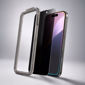 AmazingThing Titan FusionFilter 7 матовое закалённое стекло с защитой от подглядывания для iPhone 17 Pro