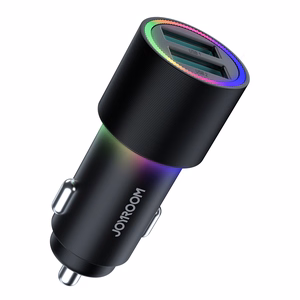 Joyroom car Laadija 2 x USB with backlight 24W must (JR-CL10)