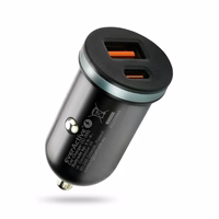 Car charger everActive CC-30Q USB + USB-C QC 3.0 PD 35W