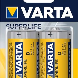 VARTA zinc battery R20 (Type D) Superlife 2 pcs