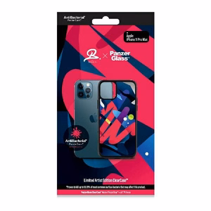 PanzerGlass ClearCase antibacterial Mikael B Limited Artist Edition ümbris jaoks iPhone 11 Pro Max - multicolored