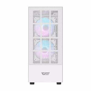 Darkflash A290 computer ümbris (valge) + 3 RGB fans