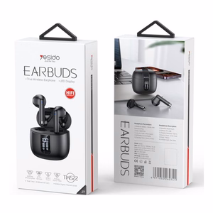 YESIDO EARPHONES TWS22 LED BT5.3 must