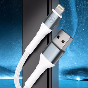 3mk 3mk Kaabel 3mk Hyper Kaabel N-SERIES USB-A / Lightning 2m 5V/2.4A 12W / valge