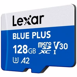 Lexar Micro SDXC 128GB UHS-I mälukaart adapteriga
