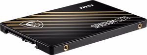 MSI SPATIUM S270 480GB SATA 3D NAND Write speed 450 MBytes/sec Read speed 500 MBytes/sec 2,5" TBW 250 TB MTBF 2000000 hours S78-440E350-P83 (SSD)