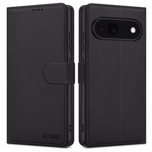 Tech-Protect Wallet ümbris mudelile Google Pixel 11 / 11 Pro – mattmust