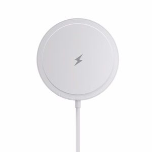 Traadita laadija BLUE STAR Charing Pad 15w ühilduv MagSafe valge