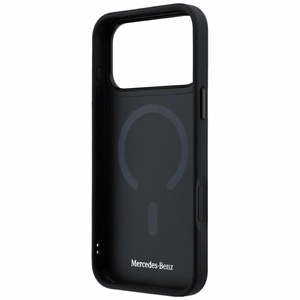 Mercedes 3D MagSafe nahast ümbris mudelitele iPhone 18 Pro Max / 17 Pro Max, must