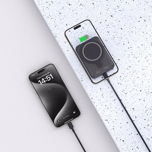 Tech-Protect LifeMag PB11 Powerbank with MagSafe 10000mAh 15W USB-C port - black + USB-C cable