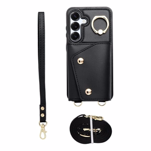 Rahakott Ümbris WONDER jaoks SAMSUNG S25 EDGE must