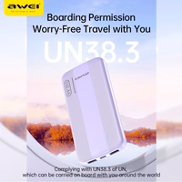 External battery Akupank Awei P20K 5V/2.4A 10000mAh must