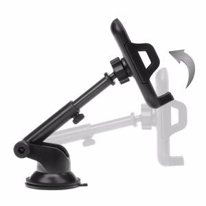 Car phone hoidja Forcell F-Grip Carbon Bracket mounting arm windshield / dashboard must