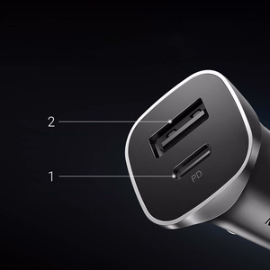 Car laadija Ugreen CD130 USB-C/USB-A 30W hall