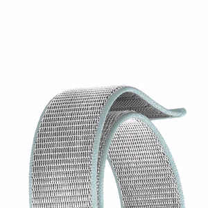 Crong Nylon Sport rihm Apple Watchi 38 / 40 / 41 mm ja 42 mm (Series 10 / 11) mudelitele, pastellhall