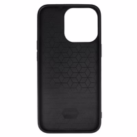 Tel Protect CARBON Ümbris jaoks Iphone 13 Pro Must with sinine stripe