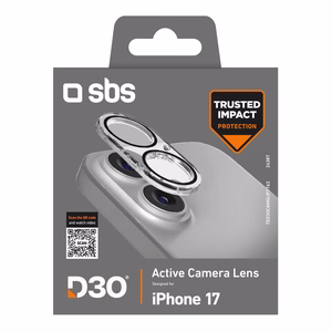 SBS Camera Glass для iPhone 17 с технологией D3O