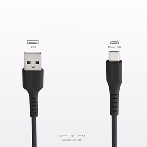 SBS LTHL200 Кабель USB-A - Micro-USB 1m - чёрный