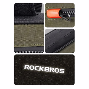Rockbros 30120079001 jalgratta raamikott 1.7 l - roheline ja must
