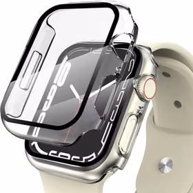 Tech-Protect Defense360 Ümbris jaoks Apple Watch 7 / 8 / 9 (45mm) - läbipaistev