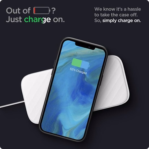 Spigen Liquid Air ümbris iPhone 12 / iPhone 12 Pro jaoks - matt must