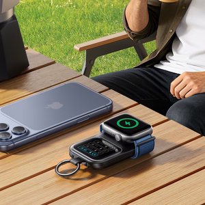 Joyroom JR-W19 5000mAh Powerbank with 5W Wireless Watch Charging - Black
