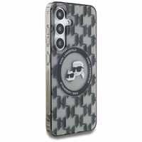 KARL LAGERFELD ümbris jaoks SAMSUNG S25 KLHMS25SHMCKMHK (Magnetic IML Metal Monogram KC Heads) must