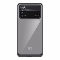 Outer Space Case for Xiaomi Poco X4 Pro 5G ümbris paindliku raamiga must