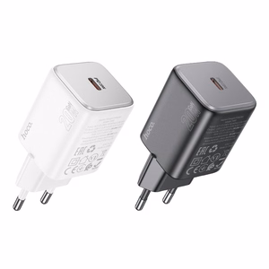 Phone Laadija Hoco USB C QC PD 20W N40 valge