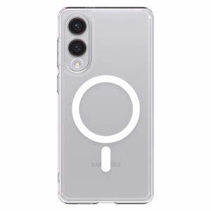 Чехол Spigen Ultra Hybrid Mag совместимый с MagSafe для Samsung S25 Edge прозрачный белый