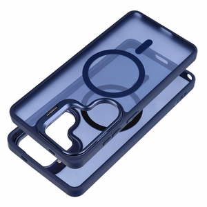 Case for Samsung A37 Forcell F-Protect Shadow Stand Premium compatible with MagSafe navy blue