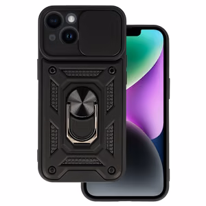 Slide Camera Armor Ümbris jaoks Iphone 14 Must