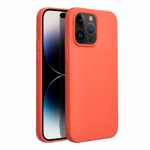 Чехол для iPhone 14 PRO MAX Silicone персиковый