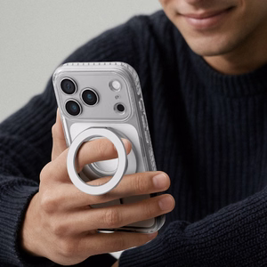 AmazingThing Titan Pro Lens Ring Set ümbris mudelile iPhone 18 Pro, kaamerakaitsega ja magnetrõngaga, ühildub MagSafe'iga – värv: läbipaistev