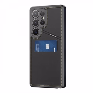Dux Ducis Rafi II Ümbris jaoks Samsung Galaxy S25 Ultra with Stand and Wallet - must