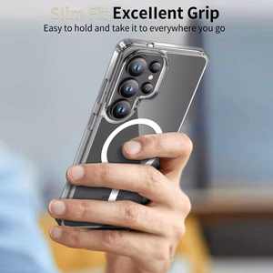 Tech-Protect FlexAir Hybrid MagSafe Ümbris for Samsung Galaxy S26 Ultra - läbipaistev