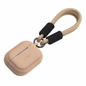 Tech-Protect Silicone Rope Ümbris jaoks Apple AirPods Pro 1/2 - Light Brown