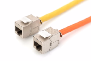 Digitus CAT 6A keystone moodul, varjestatud, tööriistadeta paigaldus
