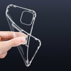 Nillkin Nature TPU ümbris seadmele Apple iPhone 12 Pro Max, tumeroheline