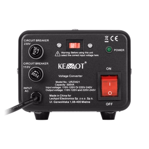 KEMOT pingemuundur, 400 W/500 VA