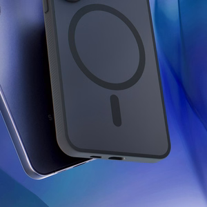 3mk Smoke MagCase jaoks iPhone 17 Pro Max - Must Semi-Läbipaistev
