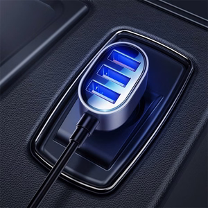 Car laadija Joyroom JR-CL03 5-Port USB (must)