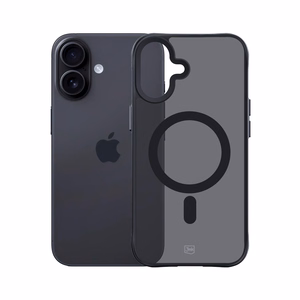 3mk Smoke MagCase jaoks iPhone 17 - Must Semi-Läbipaistev