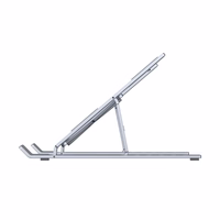UNITEK OT155SL laptop stand hõbedane