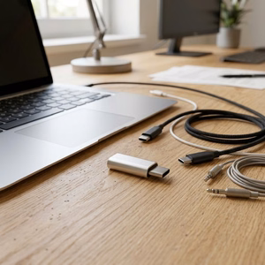 Adapter Micro USB to Type C Blue Star - valge