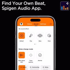 Беспроводные наушники Spigen SA2401 ANC Pro - белые