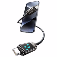 USAMS Kaabel USB-C - USB-C 100W 1.2m Zinc Alloy Fast Charging Data Cable Meteor Series SJ744USB02 (US-SJ744)